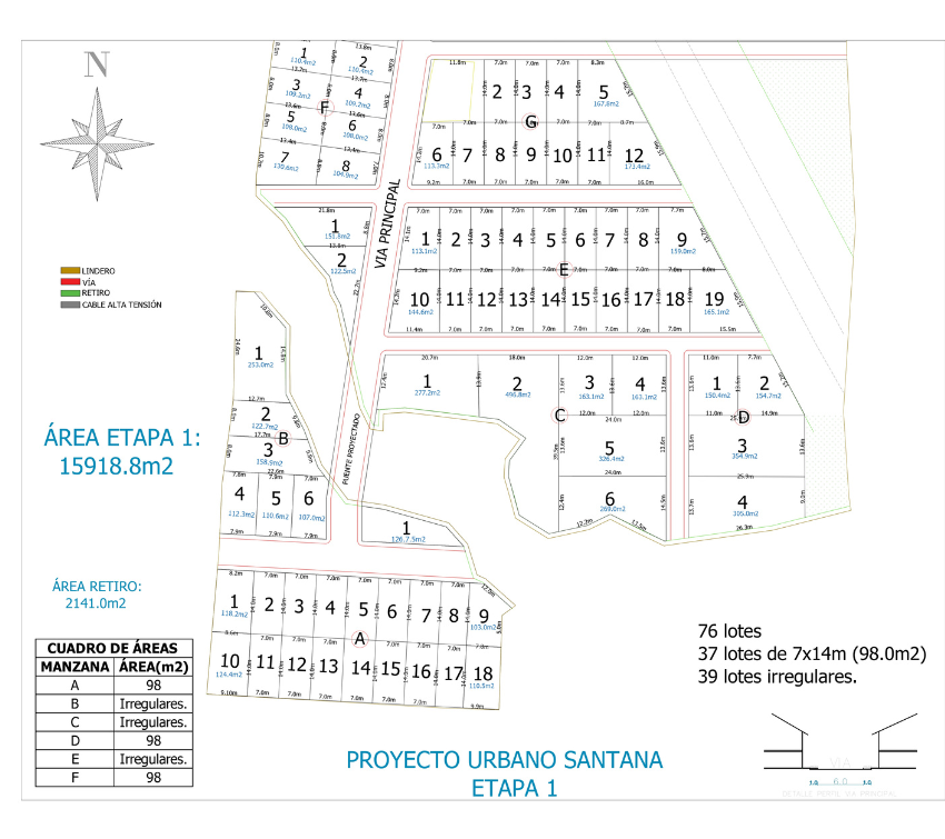 Plano de Mirador Santana